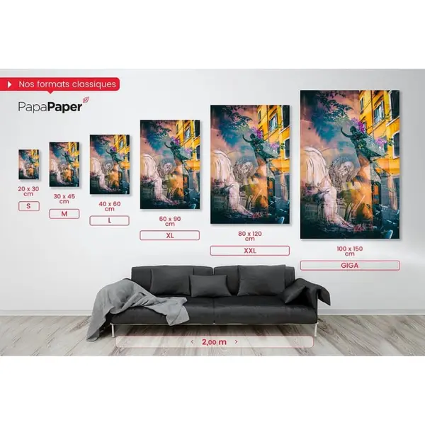 Tableau Chat Baignoire – Sylvain Binet