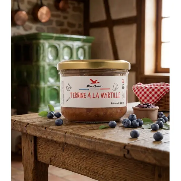 Terrine de porc à la myrtille – 200g