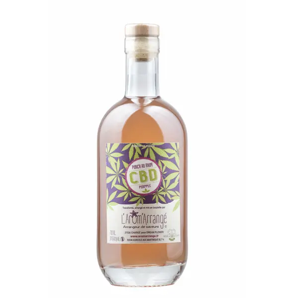 Punch au Rhum artisanal CBD Purple – L'Arôm'Arrangé