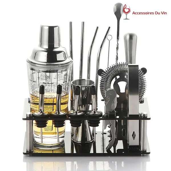Kit Cocktail Shaker en Verre