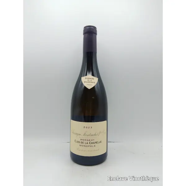 CHASSAGNE MONTRACHET PREMIER CRU MORGEOT DOMAINE DE LA VOUGERAIE CLOS DE LA CHAPELLE MONOPOLE - 2023