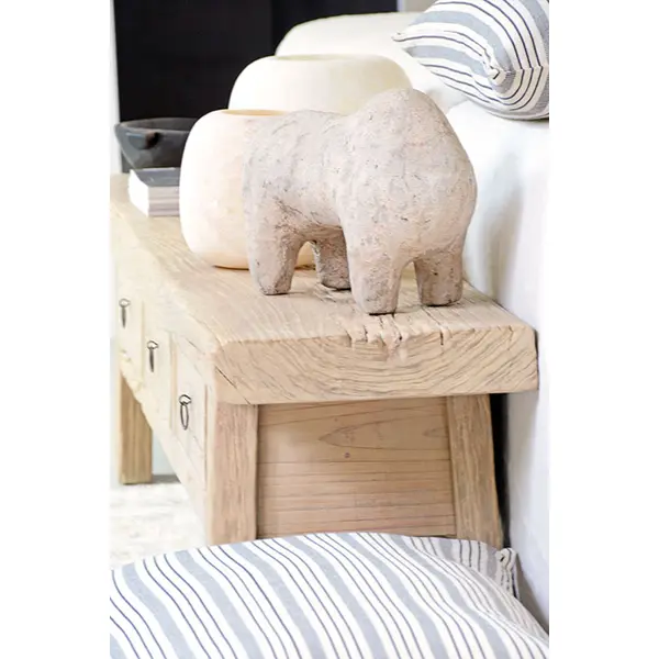 Statuette Boli Bambara authentique, buffle